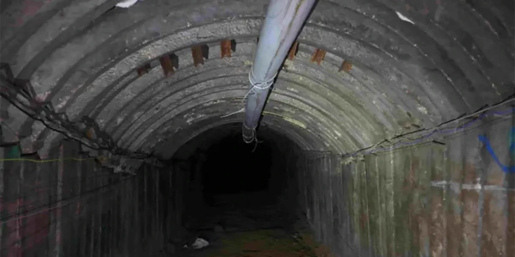 Inunda Israel túneles de Hamás en Gaza