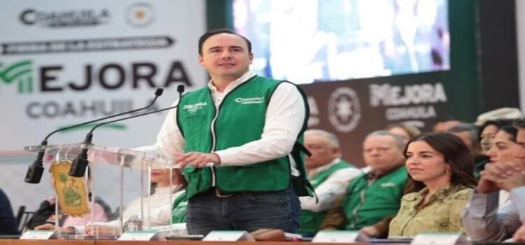 ‘Mejora Coahuila’ y Manolo Jiménez anuncia 5 mil mdp para obras sociales