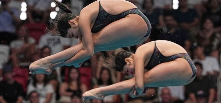 Sheinbaum reconoce a gemelas mexicanas por histórica medalla en clavados sincronizados Sheinbaum reconoce a gemelas mexicanas por histórica medalla en clavados sincronizados