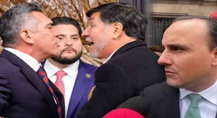 La agresión de ‘Alito’ Moreno a Noroña, porque “se lo merecía”