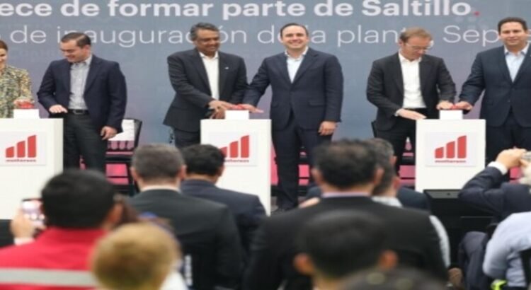 El estado de Coahuila se consolida como destino de inversión con la llegada de Motherson SaS