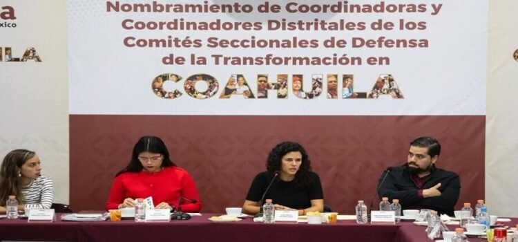 El partido de Morena designa a futuros candidatos en Coahuila para 2026