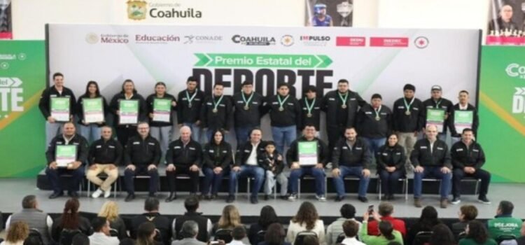 El Gobernador entregó el Premio Estatal del Deporte Coahuila 2025