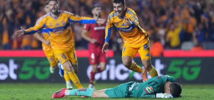 Tigres toma ventaja mínima en la ida de la final tras vencer 1-0 a Toluca